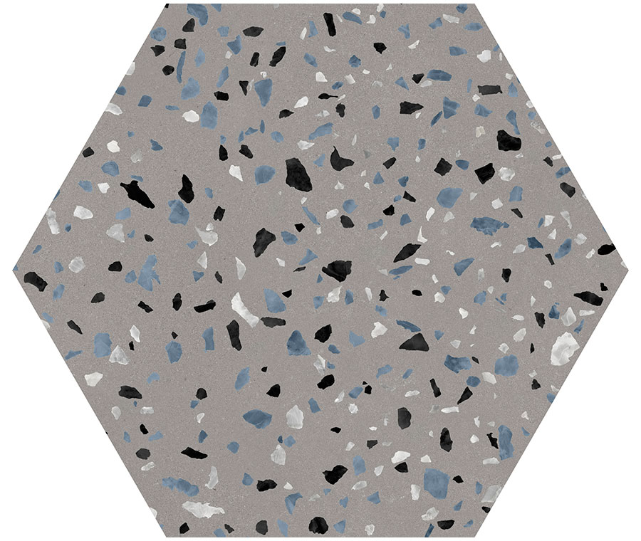 Abstract Gray 8x9 Matte