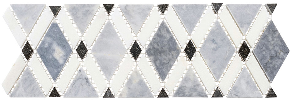 Mugworth(big diamond)+Thassos white(stri