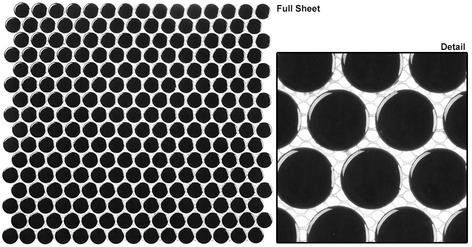 Monolithe (3/4" Penny Round Glossy)