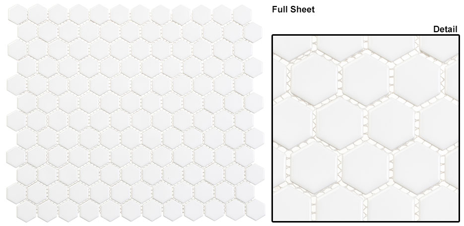 United Dove (3/4" Hex Glossy)