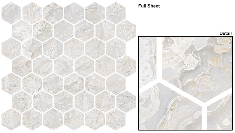 Cadence Polished Hex Mosaic