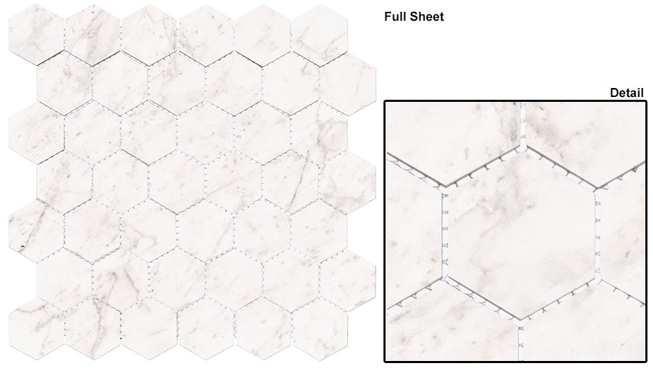Libretto DCOF Matte Hex Mosaic