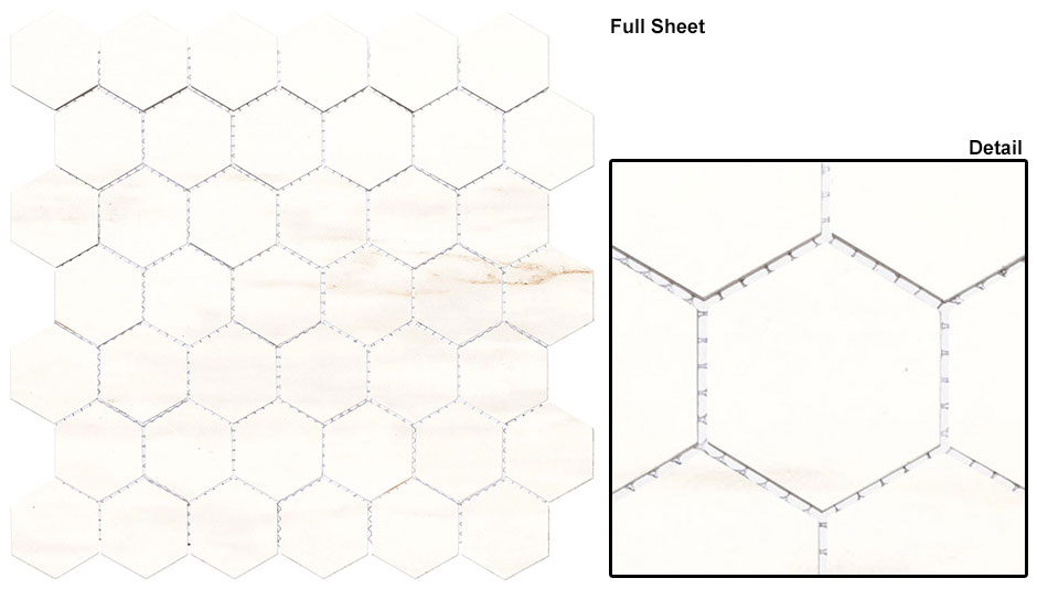 Ostinato DCOF Matte Hex Mosaic