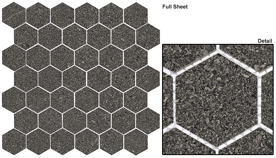 Major DCOF Matte Hex Mosaic