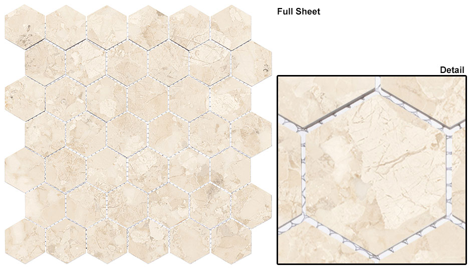 Arpeggio DCOF Matte Hex Mosaic