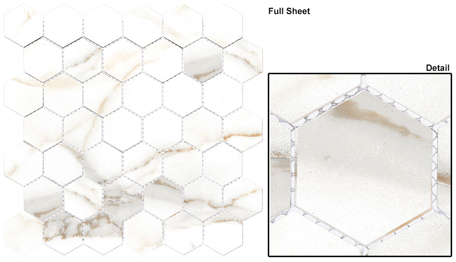 Outro DCOF Matte Hex Mosaic