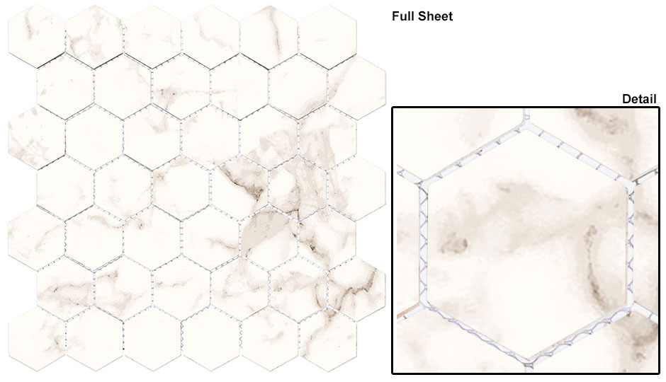 Overture Polished Hex Mosaic